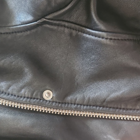 Vintage Lucky Brand Lamb leather jacket. - Picture 4 of 4